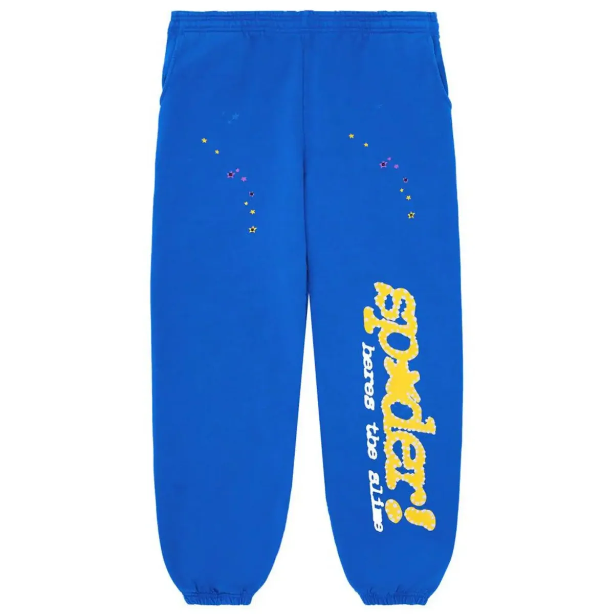 Sp5der TC Sweatpants Blue — spider hodie