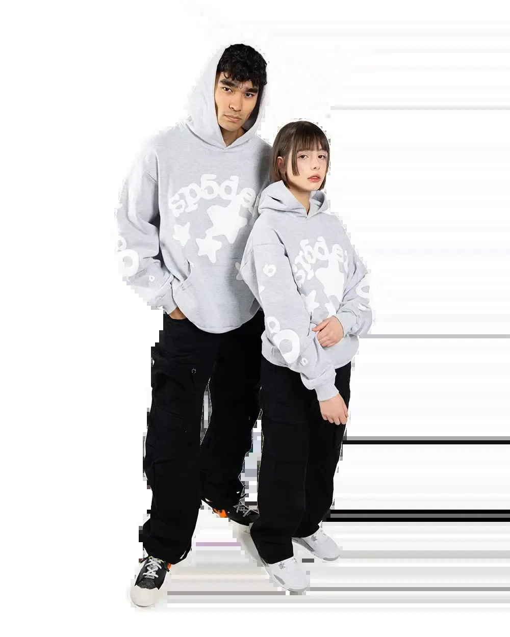 Sp5der Beluga Tracksuit Heather Grey — view 5